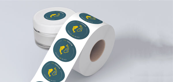 Oval Roll Labels - Custom Printing - LabelLlama