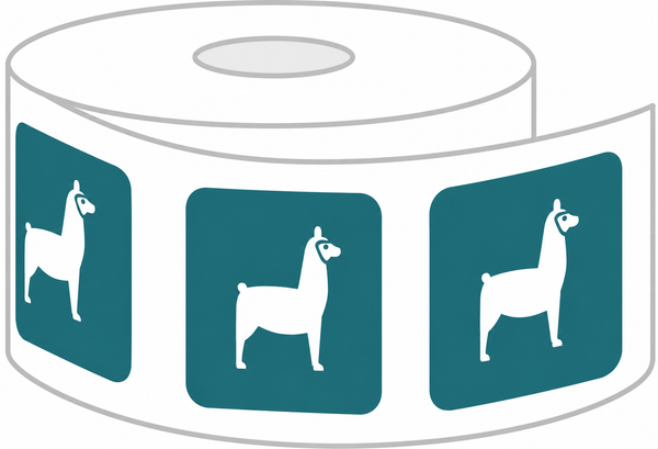 Round Corner Labels - Custom Printing - LabelLlama